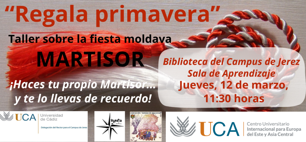 Taller sobre el Martisor, la fiesta moldava de la primavera en el Campus de Jerez