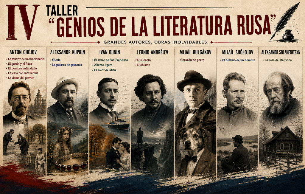 IMG IV Taller “Genios de la Literatura Rusa”